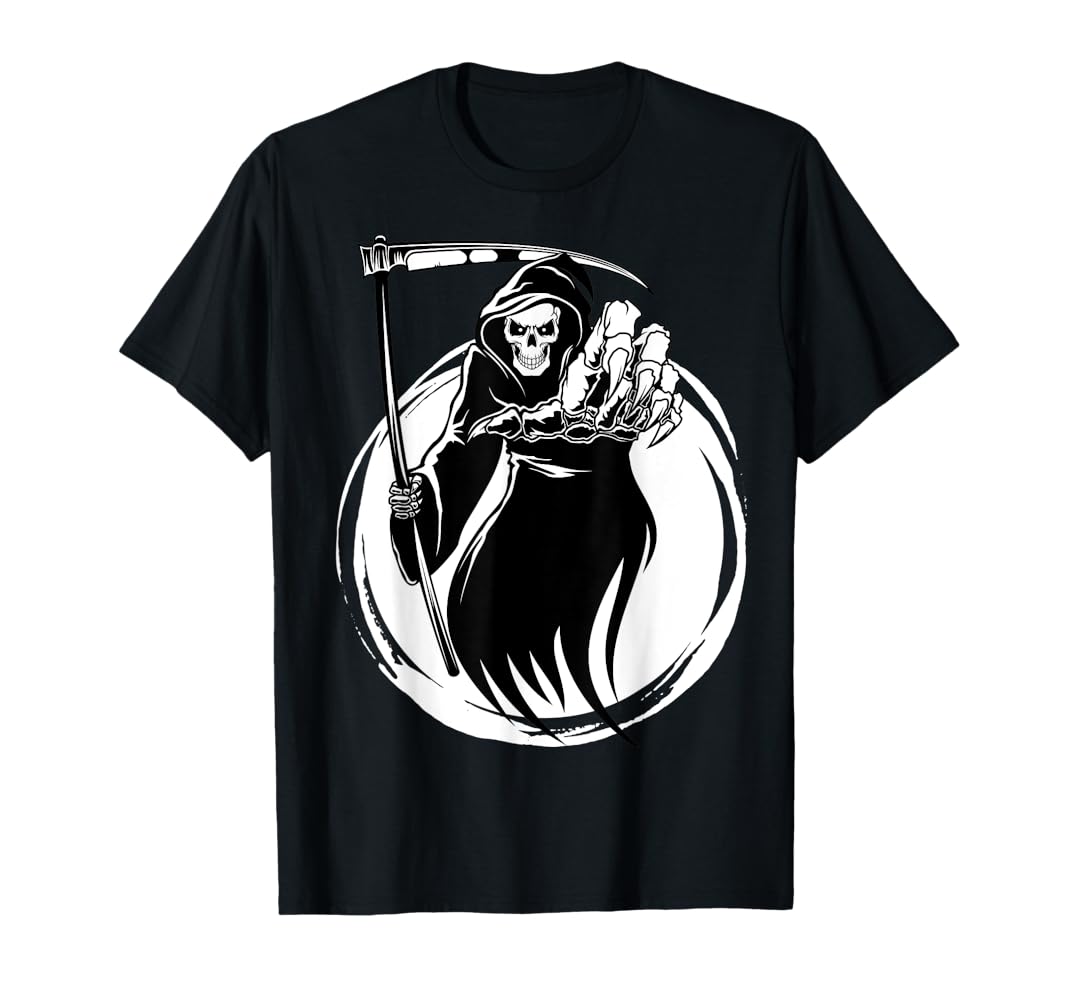 トップス beauty:beast Grim Reaper print T-shirt beauty:beast Grim Reaper print T-shirt